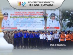 Pemkab Tulang Bawang Gelar Upacara Bulanan, Tekankan Kedisiplinan dan Sinergi ASN