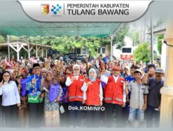 PMI Tulang Bawang Gelar Kegiatan Berbagi Serentak dalam Rangka HUT PMI ke-80