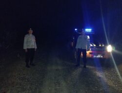 Cegah Gangguan Kamtibmas,Polsek Gunung Agung Patroli KRYD Rawan Malam Akhir Pekan