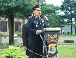 Polres Tulang Bawang Barat Gelar Upacara Hari Kesadaran Nasional 2026, Pemberian Penghargaan dan Penyematan Tanda kehormatan Personil