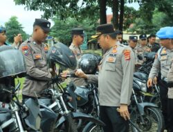 Polres Tulang Bawang Barat Laksanakan Pemeriksaan dan Pengecekan Randis Polri, Pastikan Siap Operasional