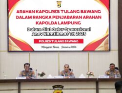 Kapolres Tulang Bawang Tegaskan Arahan Kapolda Lampung Menjadi Pedoman Kinerja Jajaran