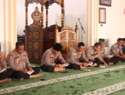 Bangun Moral dan Spiritual Personel, Polres Tulang Bawang Gelar Binrohtal Islam Penuh Kekhidmatan