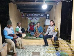 Polsek Banjar Agung Tancap Gas Tengah Malam, Satkamling Diperkuat Demi Jaga Kondusifitas