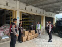 Patroli Kota Presisi Sat Samapta Polres Tulang Bawang Gebrak Wilayah Menggala Timur