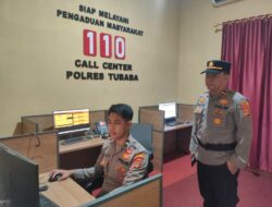 Polres Tulang Bawang Barat Ajak Masyarakat Tak Ragu Lapor Melalui Call Center 110, Siap Layani Masyarakat