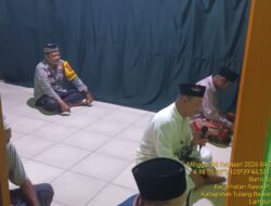 Safari Subuh Kamtibmas Polsek Rawa Pitu: Sentuhan Dini Hari Polisi Jaga Kerukunan dan Lawan Hoaks