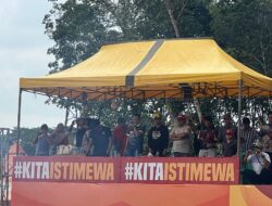 Personil Polsek Gunung Agung Amankan Kejuaraan Grasstrack Championship Motorace 2026