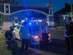 Patroli Saur Polsek Menggala Sikat Aksi Trek-Trekan Liar, Antispasi Ganguan Kamtibmas