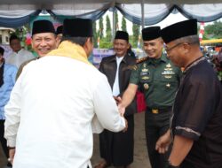 Kabintaljarah Dam XXI RI Dampingi Dandim 0426/TB Hadiri Safari Ramadhan 1447 H di Tulang Bawang