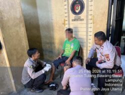 Pastikan Tahanan Sehat, Sie Dokkes Polres Tulang Bawang Barat Rutin Cek Kesehatan Tahanan