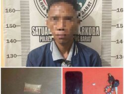 ‎Satresnarkoba Polres Tulang Bawang Barat Berhasil Amankan Seorang Pelaku Penyalahgunaan Narkoba