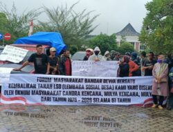 Polres Tulang Bawang Barat Laksanakan Pengamanan Kegiatan Aksi Damai Forum Masyarakat Bandar Dewa Bersatu (FMBB)