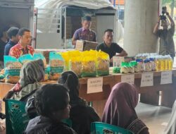 Satgas Pangan Polres Tulang Bawang Barat Hadiri Kegiatan Operasi Pasar