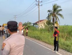 Polsek Rawa Jitu Selatan Cetak Generasi Tangguh Saka Bhayangkara