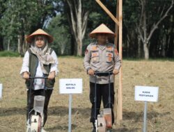 Dukung Swasembada Pangan Nasional, Polres Tulang Bawang Gelar Penanaman Jagung Serentak