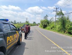 Patroli Kota Presisi Samapta Polres Tulang Bawang : Gempur Kriminal dan Konflik Sosial