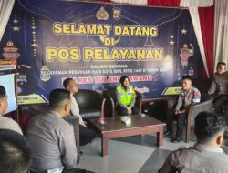 Kunjungan Mendadak di Pos Yan Rest Area Km 208! Kasat Lantas Polres Tulang Bawang Pastikan Pengamanan Ops Ketupat Krakatau 2026 Berjalan Maksimal