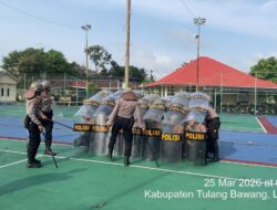 Sat Samapta Polres Tulang Bawang Gelar Latkatpuan Dalmas Lanjut, Jaga Ketertiban Dengan Profesionalisme Superior