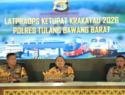 Latpraops Ketupat Krakatau 2026, Polres Tulang Bawang Barat Matangkan Pengamanan Lebaran
