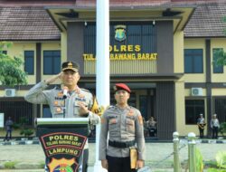 Apel Gelar Pasukan Operasi Ketupat Krakatau 2026 Digelar, Polres Tulang Bawang Barat Perkuat Pengamanan Lebaran