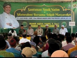 Munir Anggota DPRD Provinsi Lampung Gelar Silaturrahmi dengan Guru Ngaji & Tokoh Masyarakat 