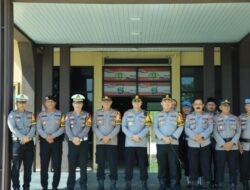 Karo Ops Polda Lampung Pengecekan Kesiapsiagaan di Mako Polres Tulang Bawang Barat, Pastikan Kesiapan Optimal Ops Ketupat Krakatau 2026