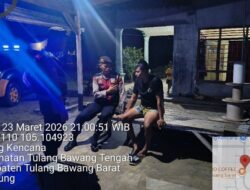 Patroli Perintis Presisi, Sat Samapta Polres Tulang Bawang Barat Intensifkan Patroli Rumah Kosong yang Ditinggal Mudik