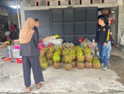 Satreskrim Polres Tulang Bawang Barat Lakukan Monitoring Ketersediaan dan Harga LPG 3 Kg
