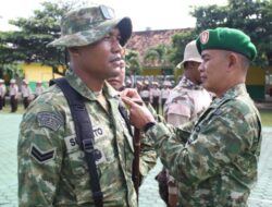 Letkol Syurya Dharma Dandim 0426 TB, Resmi Buka Latihan KKRI 100 Pelajar SMKN 1 Menggala Tahun 2026