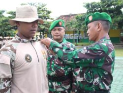 Mayor Arif Danramil 426-03 Rawajitu Resmi Menutup Latihan KKRI 100 Pelajar SMKN 1 Menggala Tahun 2026