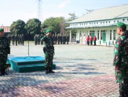 Upacara 17-an Kodim 0426 Tulang Bawang Berlangsung Khidmat, Tekankan Profesionalisme Prajurit