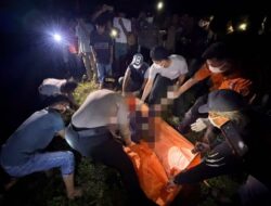 Tim Inafis Polres Tulang Bawang Barat Lakukan Evakuasi dan VISUM et Revertum ( VeR)  Terhadap Mayat Yang Terapung di Rawa