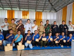 Kapten Hasin Danramil 426-02/MGL, Hadiri Zoom Meeting Hari Bakti Pemasyarakatan ke-62 di Kabupaten Tulang Bawang