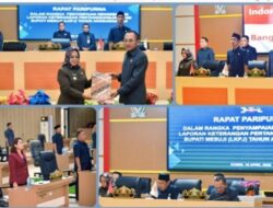 DPRD Kabupaten Mesuji Gelar Rapat Paripurna Laporan Pertanggungjawaban LKPJ Tahun Anggaran 2025
