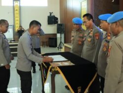 Bid Propam Polda Lampung Lakukan Pembinaan Etika Profesi dan Pemulihan Profesi Polri di Polres Tulang Bawang Barat