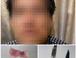 Sat Reskrim Polres Tulang Bawang Barat Mengamankan Seorang Ayah Melakukan KDRT Terhadap Anak Kandung