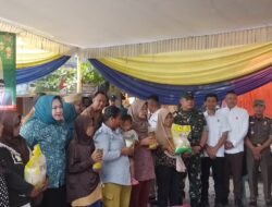 Satgas Pangan Polres Tulang Bawang Barat Hadiri Kegiatan Gerakan Pangan Murah