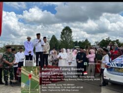 Polres Tulang Bawang Barat Amankan  Pelepasan 147 Calon Jamaah Haji Tahun 1447 H/2026 M