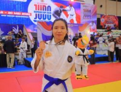 Personel Polres Tulang Bawang Barat Raih Perunggu dan Juara III Kategori Beregu Mix Polri di Kejuaraan Judo Kapolri Cup 2026