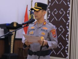 Kapolres Tulang Bawang Pimpin Langsung Sertijab Lima Pejabat Strategis