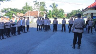 Siap Amankan Malam Takbir Idul Adha 1447 H , Polres Tulang Bawang Gelar Apel Gabungan di Titik Kritis dan Rawan 
