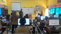Kodim 0426/Tulang Bawang Gelar Test Rikpesi KKRI Gelombang IV di SMKN 1 Menggala