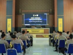 Polres Tulang Bawang Barat Gelar Anev Bhabinkamtibmas, Tekankan Peran Strategis Jaga Kamtibmas Dengan Kehadiran Polisi di Tengah Masyarakat