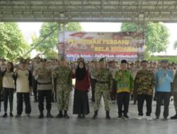 Upacara Pembukaan Persami KKRI Gelombang V Kodim 0426/TB Dukung Pembinaan Karakter Generasi Muda