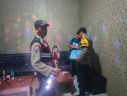 Ciptakan Kamtibmas Kondusif, Polsek Tumijajar Gelar Razia Rutin di Tempat Hiburan Malam