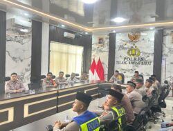 Perkuat Keimanan Personel, Polres Tulang Bawang Barat Ikuti Binrohtal Bersama Kapolri dan Gus Baha