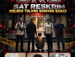 Satreskrim Polres Tulang Bawang Barat Ungkap Pelaku Tindak Pidana Persetubuhan Anak di Bawah Umur