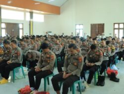 Polres Tulang Bawang Barat Gelar Pelatihan Kebugaran, Optimalkan Kebugaran, Asah Potensi Diri Sukses Berkarya